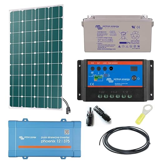Autonomous Solar Kit 145 W Mono 230 V375va Amazoncouk
