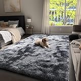 Ophanie Rugs for Bedroom, Machine Washable Fluffy