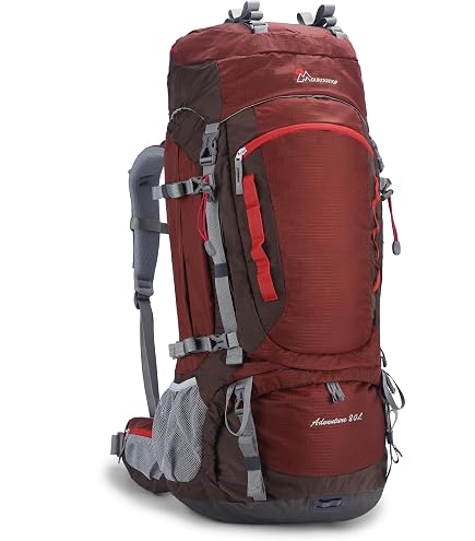 Osprey Aether Plus 100L Men's Backpacking Backpack, Black, S/M : Sports & Outdoors