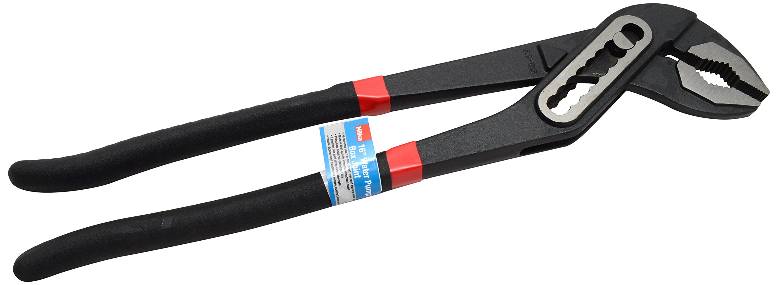 Hilka Tools 22909016 Water Pump Pliers Box Joint, Silver, 16-Inch, 400 mm