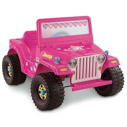 Power Wheels Barbie Jeep Wrangler in Oman Whizz Pre-Kindergarten