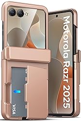 ATATOO for Motorola Razr 2025 Case with Card Holder
