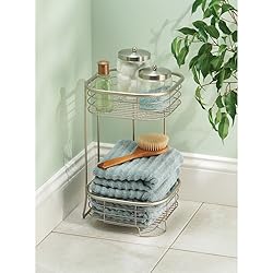 iDesign Forma Metal Wire Corner Standing Shower