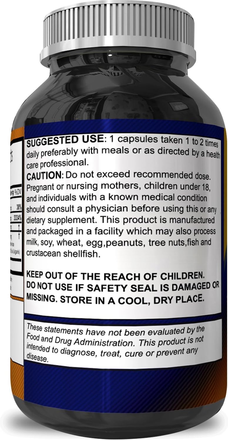 Nitric Oxide Support Pills Natural Workout Supplement & Exercise