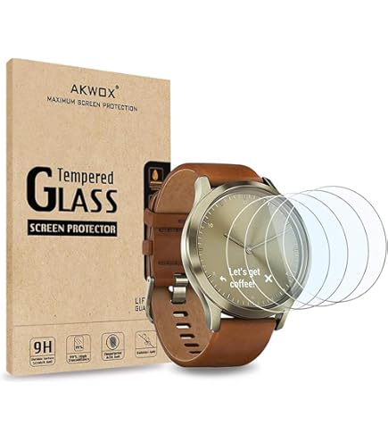 Per Garmin Vivomove HR Smart Watch 2.5D Vetro Temperato - Foto 3