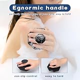 Alyvisun Silicone Body Scrubber Shower Brush Hook Suction Exfoliate Massage view 5