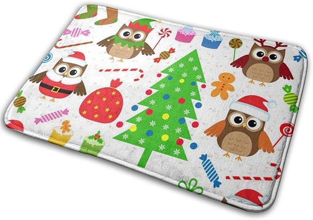 Immagini Vettoriali Natale.N C Zerbino Per Festa Di Natale Con Immagine Vettoriale Antiscivolo Per Esterni Amazon It Casa E Cucina