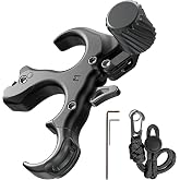 WGNVISREHY Bow Release for Compound Bow, Adjustable 3 Finger Thumb Release Aid with Wrist Strap &amp; Wrench, Aluminum Alloy Archery Release