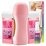 Roll On Wax Kit, Hawcay Wax Warmer for Hair