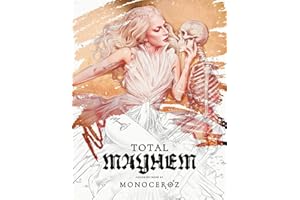 TOTAL MAYHEM COLORING BOOK by MONOCEROZ