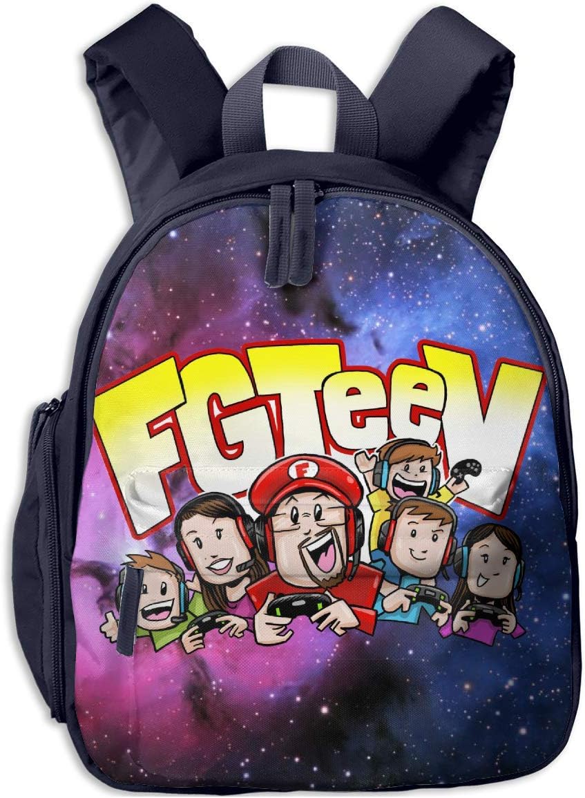 Play Family Children's Full Print Shoulder Bags Knapsack Pocket Backpack Daypacks Kids Bookpack Boys Girls