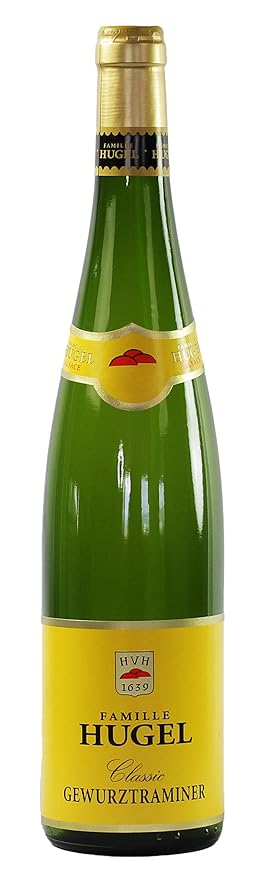 Hugel et Fils Gewurztraminer Classic AOC Alsace 2015 halbtrocken (0,75 L Flaschen)