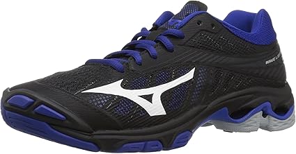 royal blue mizuno volleyball shoes