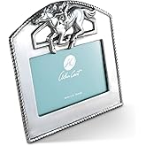 Arthur Court Designs Aluminum Thoroughbred Race Horse 4x6 Picture Frame