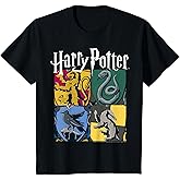 Kids Harry Potter House Crest Panels T-Shirt