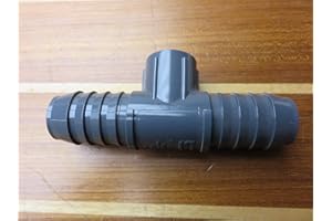 SPEARS MANUFACTURING Spears PVC Insert Tee (1" barb x 1" barb x 1/2" FIPT)(1402-130)