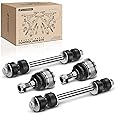 A-Premium Set of 4, Front Sway Bar Link, Lower Ball Joint, Compatible with Ford Mustang 1994-2004