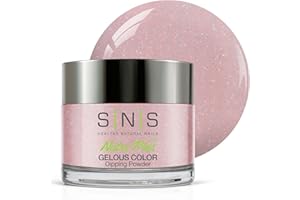 SNS HEALTHY NATURAL NAILS SNS Nail Dip Powder, Gelous Color Dipping Powder - That's Ridiculous (Purple, Violet/Pastel, Cream) - Long-Lasting Dip Nail Color Lasts 14 Days - Low-Odor & No UV Lamp Required - 1oz