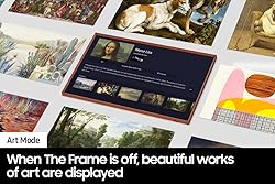 SAMSUNG 43 - Inch Class QLED 4K The Frame LS03B