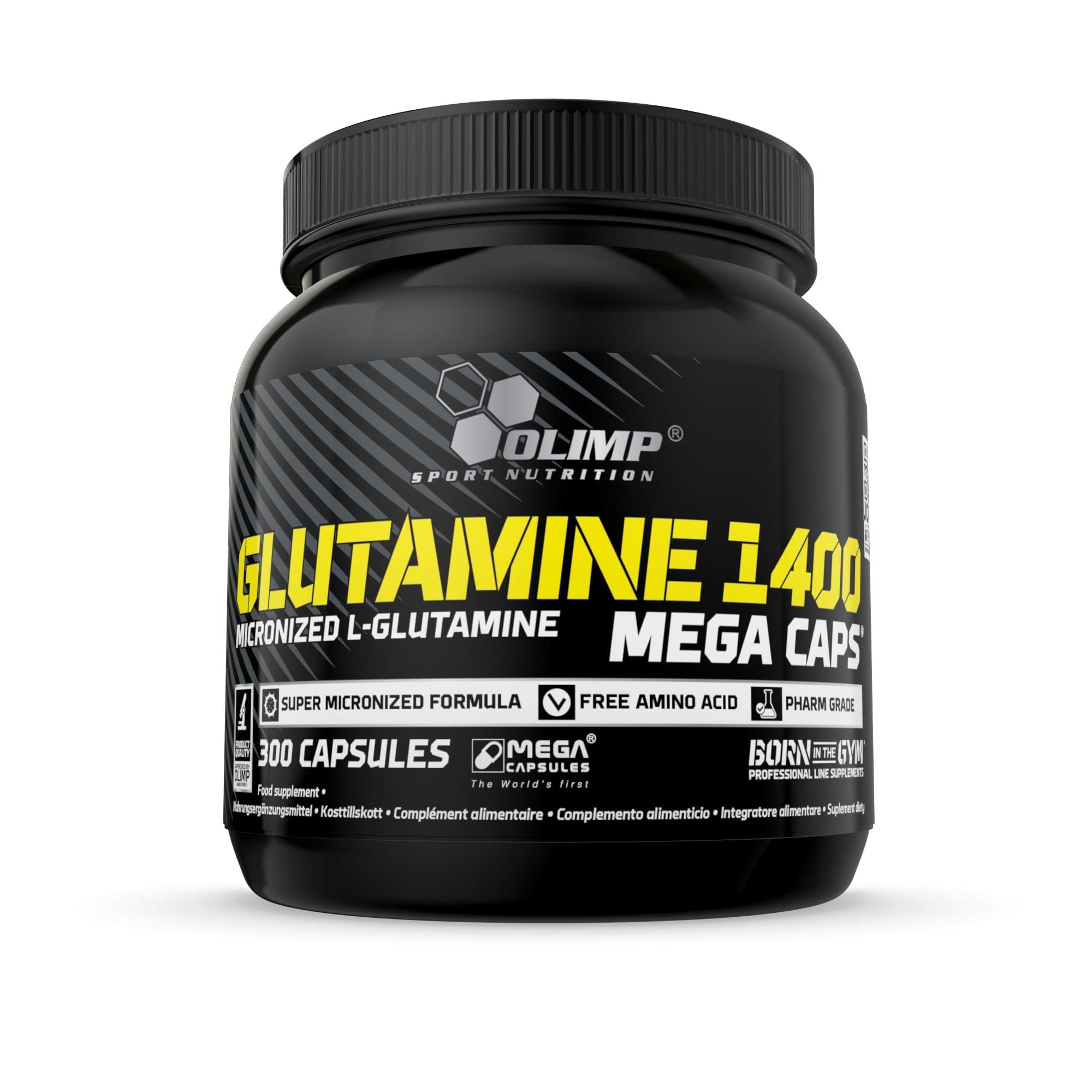 Olimp L-Glutamine 1400 Mega Caps - 300 Capsules