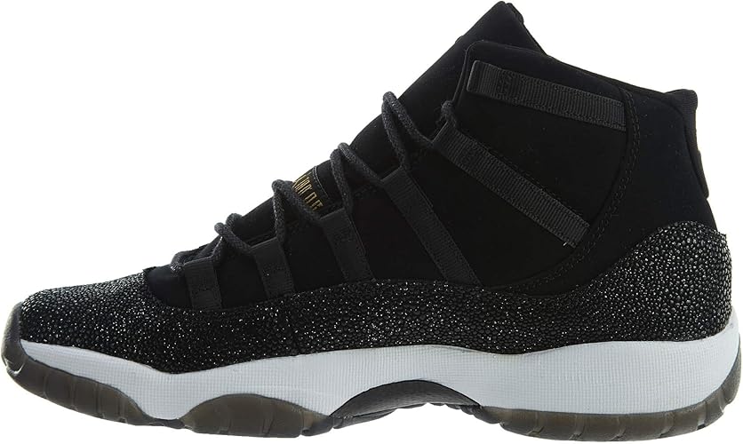 black sparkly jordan 11