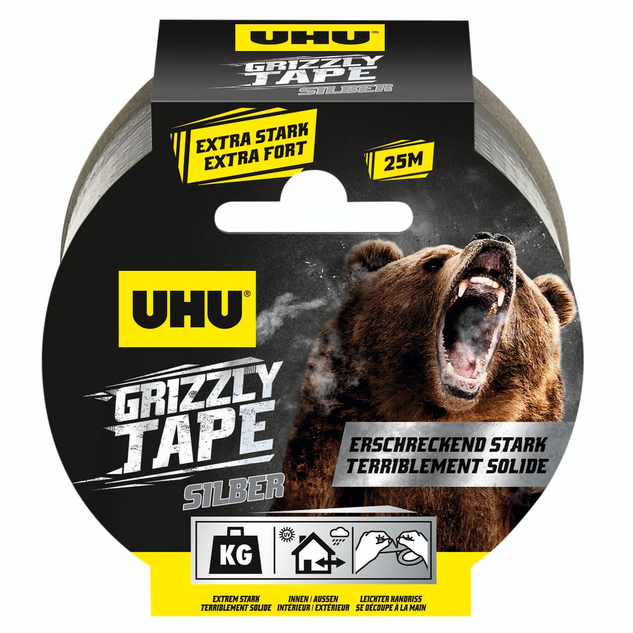 UHU Grizzly Tape, 51675, 51690