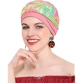 Feminine Chemo Headwear for Women-Soft, Comfortable Cancer Hats, Caps, Turbans & Beanies for Chemo Patients