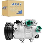 RYC New Automotive Air Conditioning Compressor and A/C Clutch FH348-01