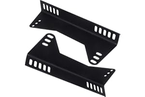 CIWUCSEAT Universal Slider Seat, Seat Mounting Hardware kit, Bucket Seats Mounting Brackets, for Sparco, NRG, Bucket Seat and Racing Seat