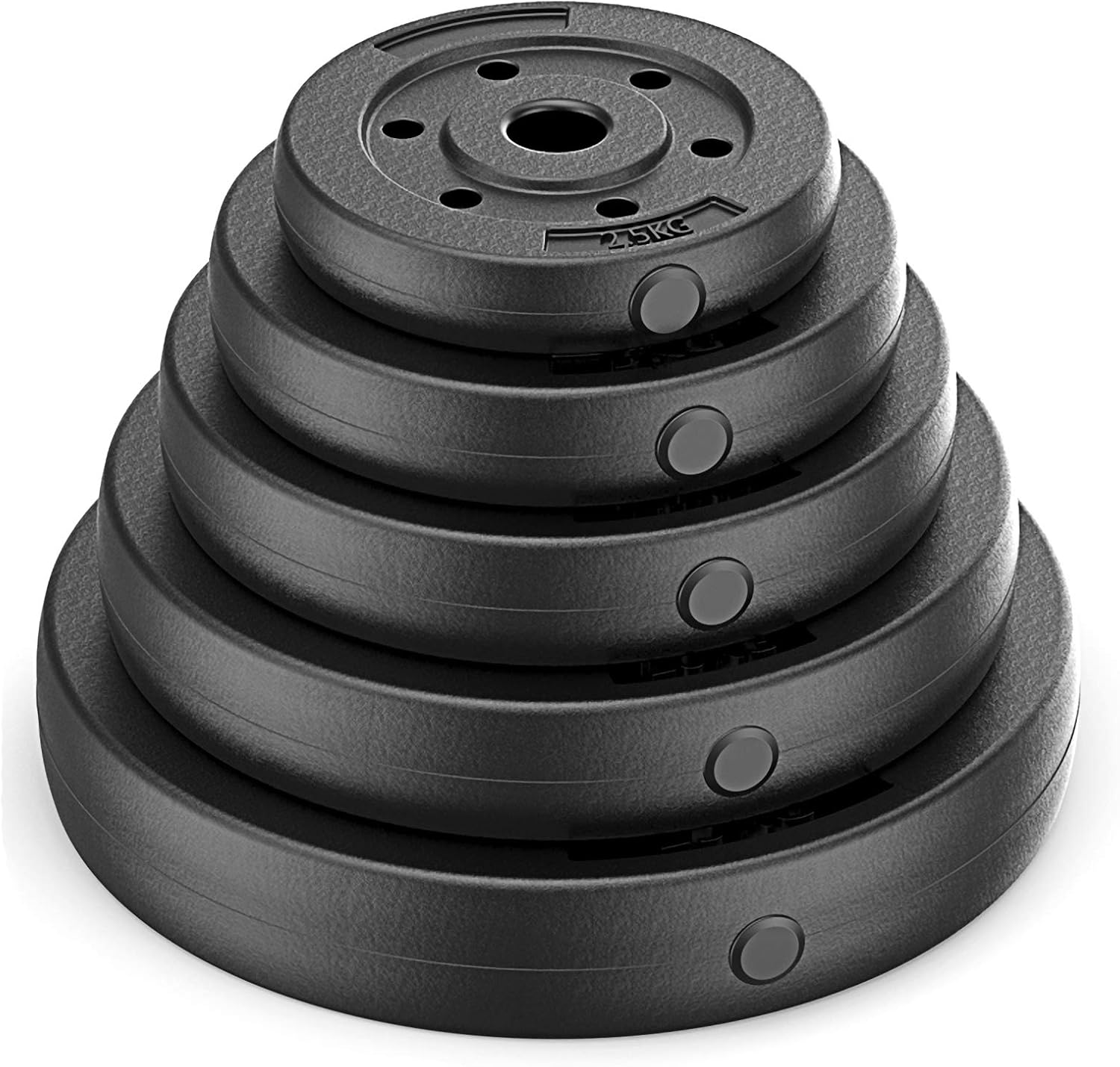 Weight Plates 2x2.5kg15kg Vinyl Weight Plates,Suitable for 1” Weight