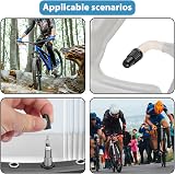 DALAETUS 30 Pcs Black Plastic Bike Dust Caps Presta Valve Caps Set view 6