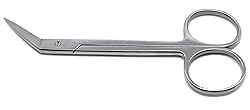 Kelly Scissors Angled Sharp 7" Point End Ring