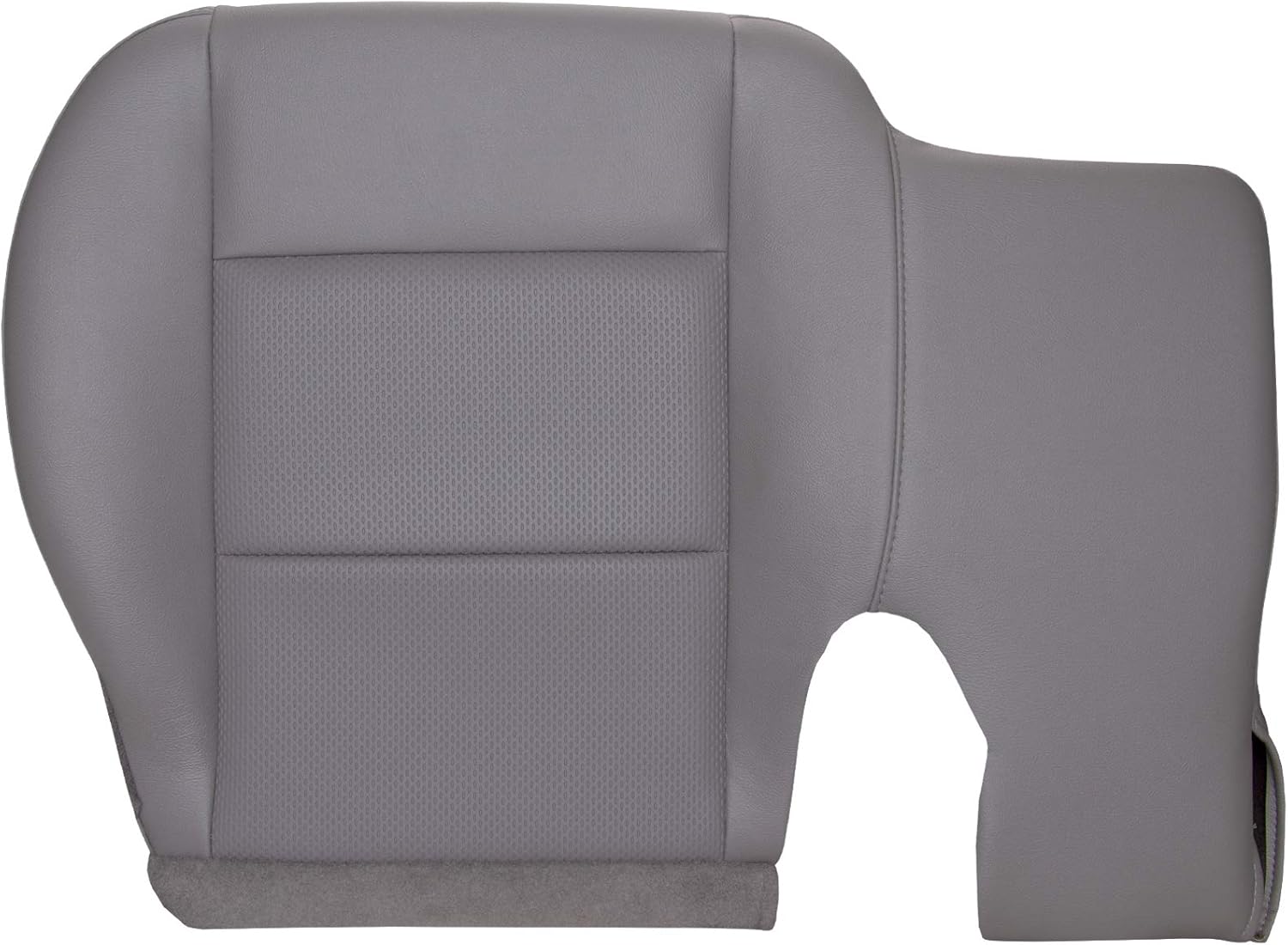 The Seat Shop Driver Bottom Replacement Vinyl Seat Cover Medium Flint Gray