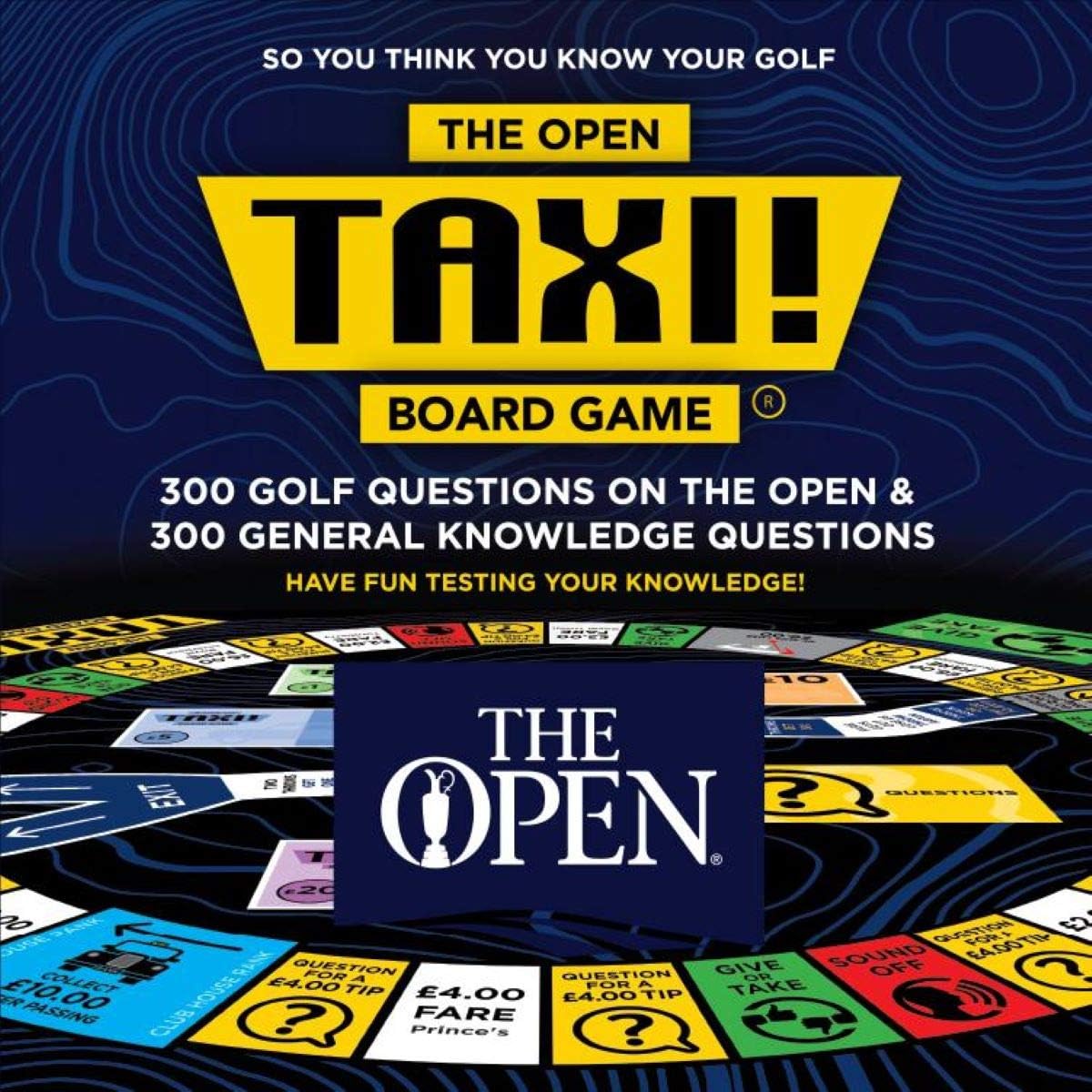 Demacia The Open Edition, Taxi Board Game for 2-10 Players, Age 8+, Blue
