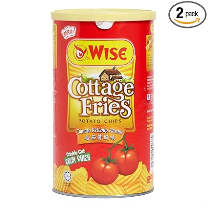 Amazon Com Wise Cottage Fries Potato Chips Tomato Ketchup Flavor