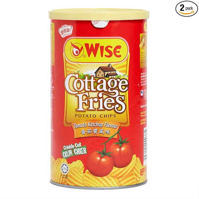 Amazon Com Wise Cottage Fries Potato Chips Tomato Ketchup Flavor