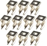 Eawfgtuw 10PCS Heavy Duty Spring Tool Clips Wall Mount Organizer 6mm view 2