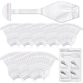 Gilprop 200 Pcs CPR Manikin Lung Bags Adult with Face Shields | Disposable for CPR Classes, Clear Plastic Prevents Contamination, With Face Shields, Fits Standard Training Manikins