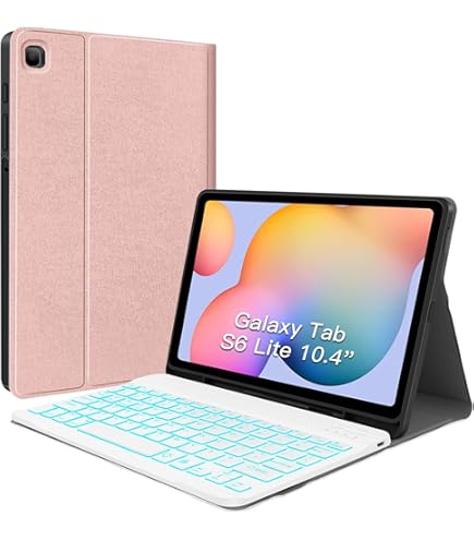 Amazon.com: Keyboard Case for Samsung Galaxy Tab S6 Lite 10.4 Inch