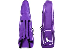 LEONARK Fencing Storage Bag for Epee Saber and Foil Equipment - Portable Hema Sword Bag Backpack for Fencing Sword Suit and Mask
