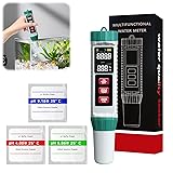 Mesenymm 5 in 1 Digital PH Meter, 0.01 High