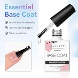 Makartt No Wipe Base and Top Coat Kit 2x10ml Gel Nail Polish Set view 2