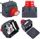 Spurtar Battery Isolator Switch 12-48V Dual Battery Disconnect 200A 1000A view 5