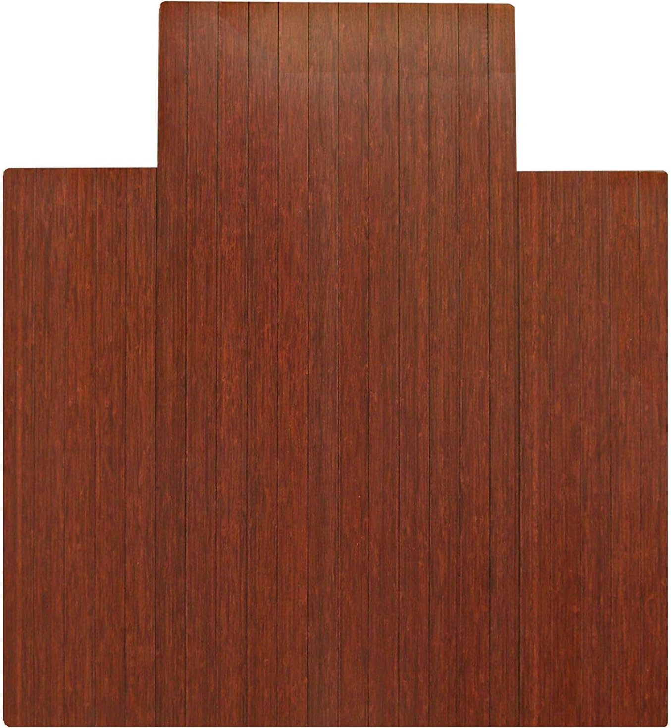 Anji MountainStandard Chairmat, 44" x 52", Dark Cherry