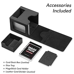Mage Tech Card Deck Box for MTG Commander