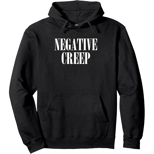 Amazon.com: Negative Creep T-Shirt funny saying cool 90s music