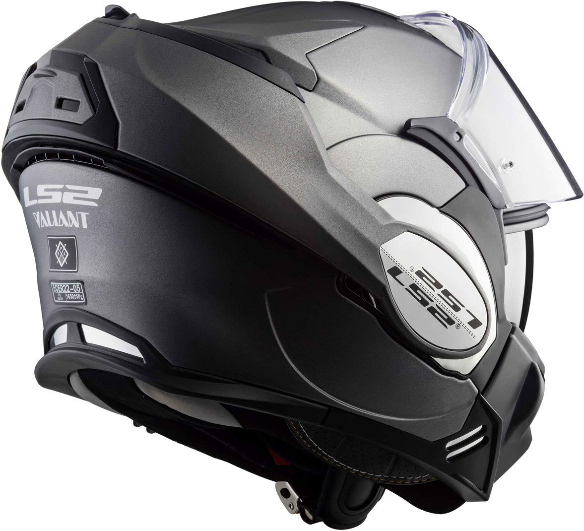 LS2 VALIANT CHROME Chrome XS LS2 LS2 Casque moto Taille XS Casques