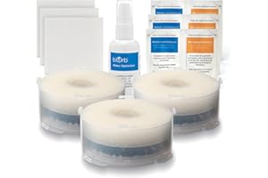 biOrb Service Kit x3 Plus Water Optimizer with 3 Service Kits, 3 Cleaning Pads, and Water Optimizer
