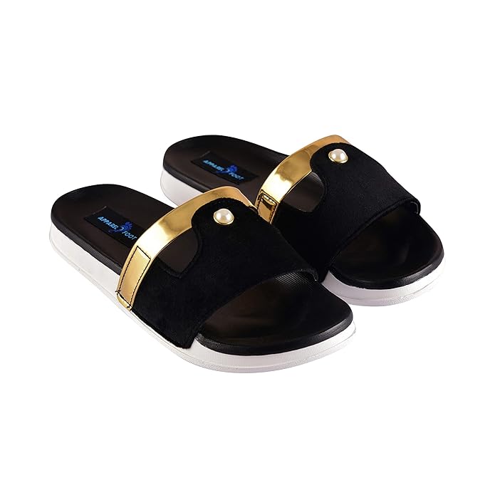 Buy APPAREL4FOOT Women's Rubber Slipper at Amazon.in