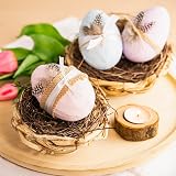 MCE-Commerce A331005 Styrofoam Eggs 10 cm Pack of 5 White for Crafts view 3